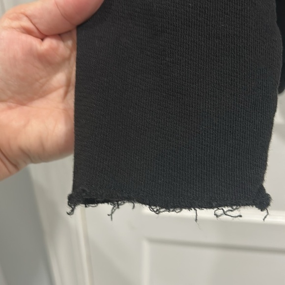 ATM Anthony Thomas Melillo French Terry Zip Up Hoodie in Black - XL (US 10) - Picture 11 of 14